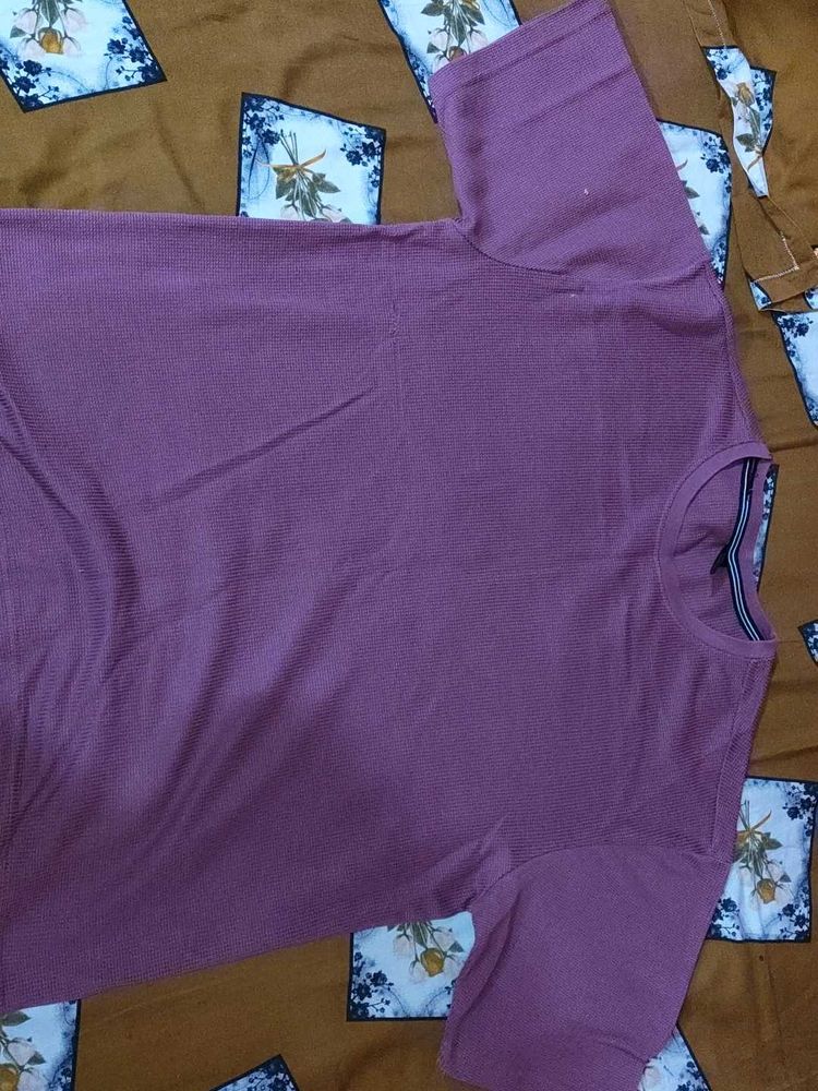 oversized pink tshirt