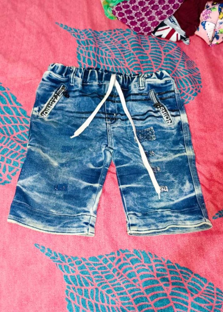 Combo Of 5 Denim Short For 7 To 8 Year Boys