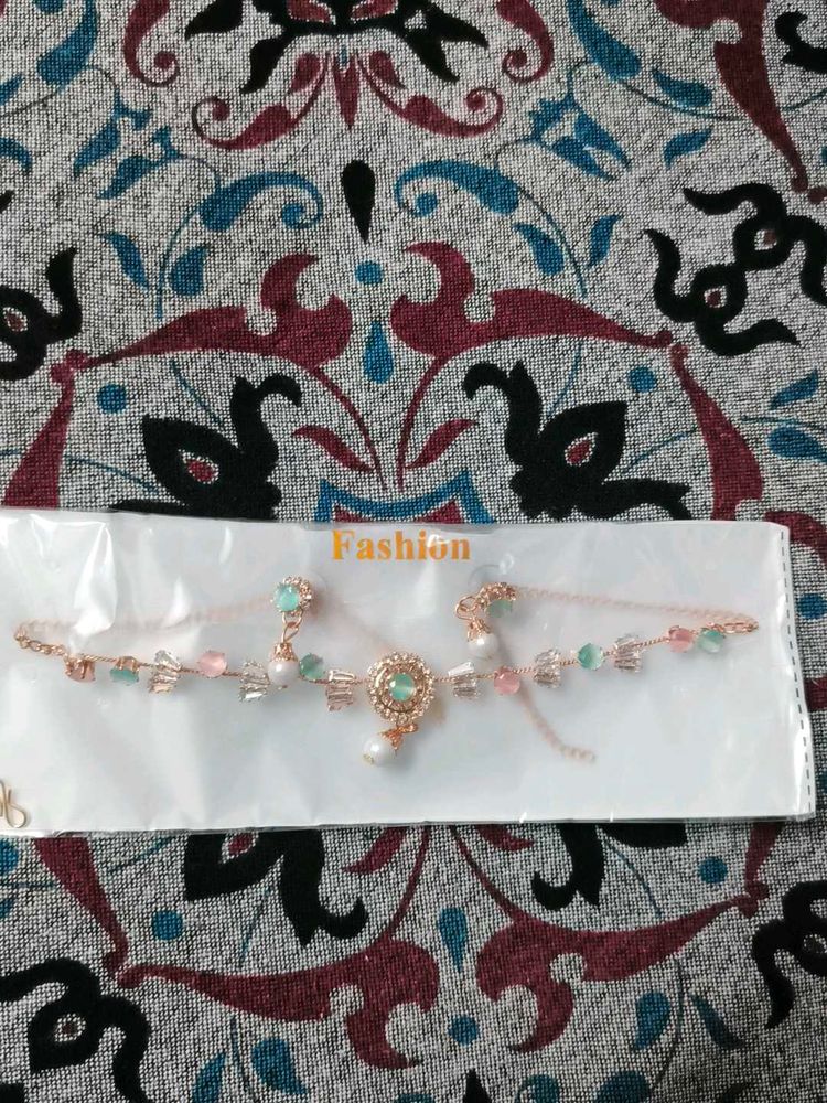 Pearl &amp; Crystal Choker Necklace