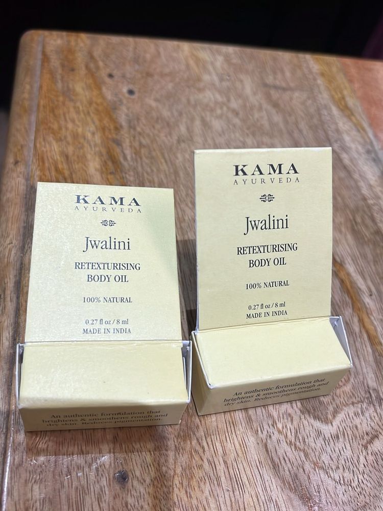 Kama Ayurveda Jwalini Body Oil Miniatures