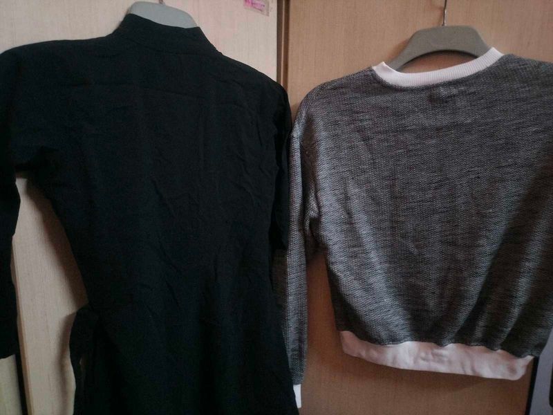 A Crop Top nd Western Dress