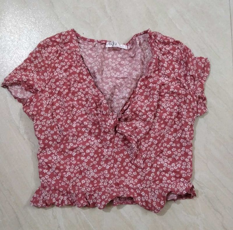 Floral Print Top