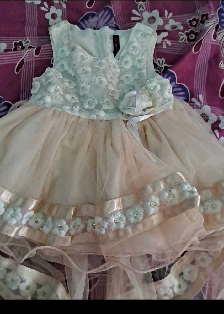 Adorable Floral Tulle Dress