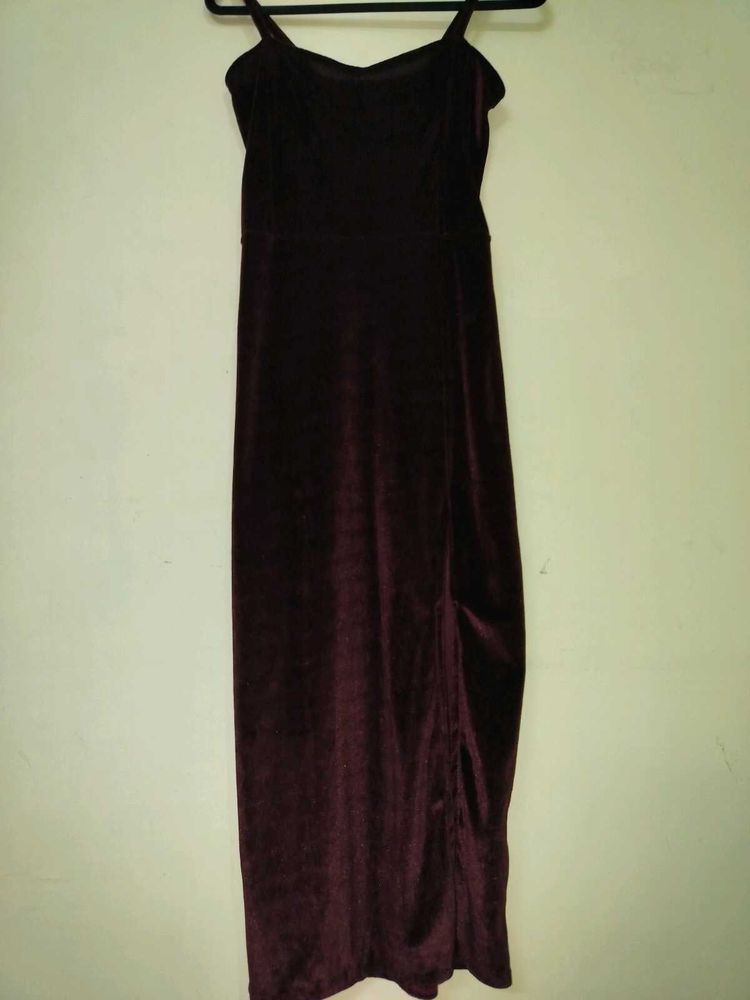 Maroon/Red Party Dress
