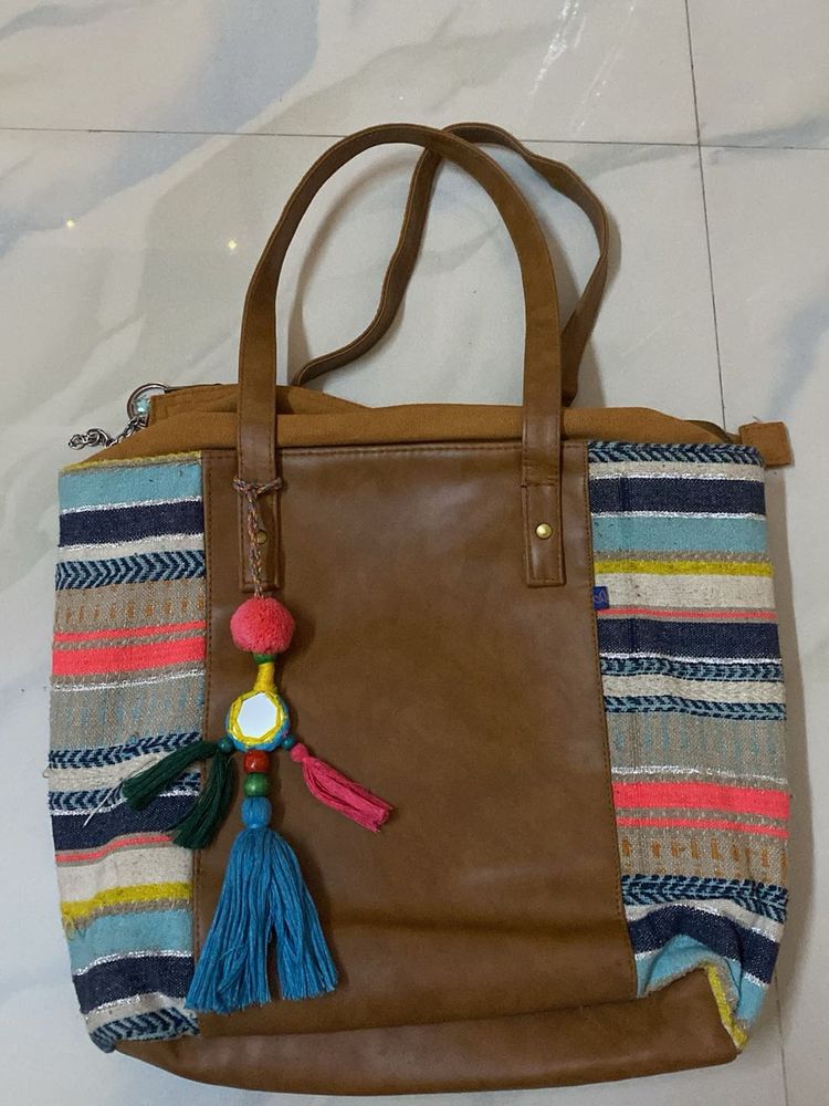 B3 - Boho Chic Tote Bag / Handbag