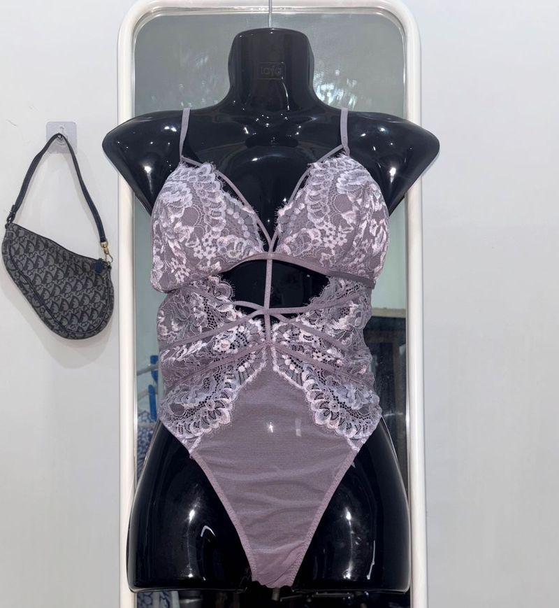 Lavender Lace Bodysuit