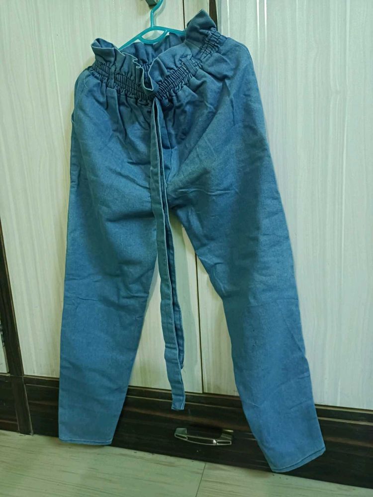 Stylish Blue Denim Pants