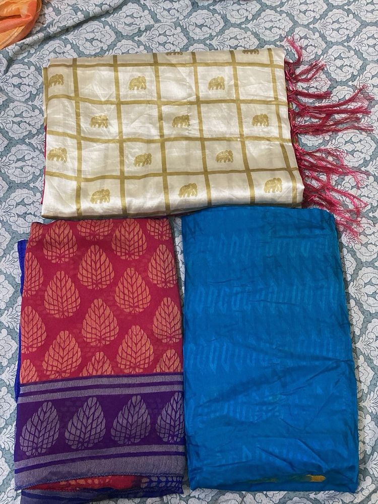 sarees set of 3