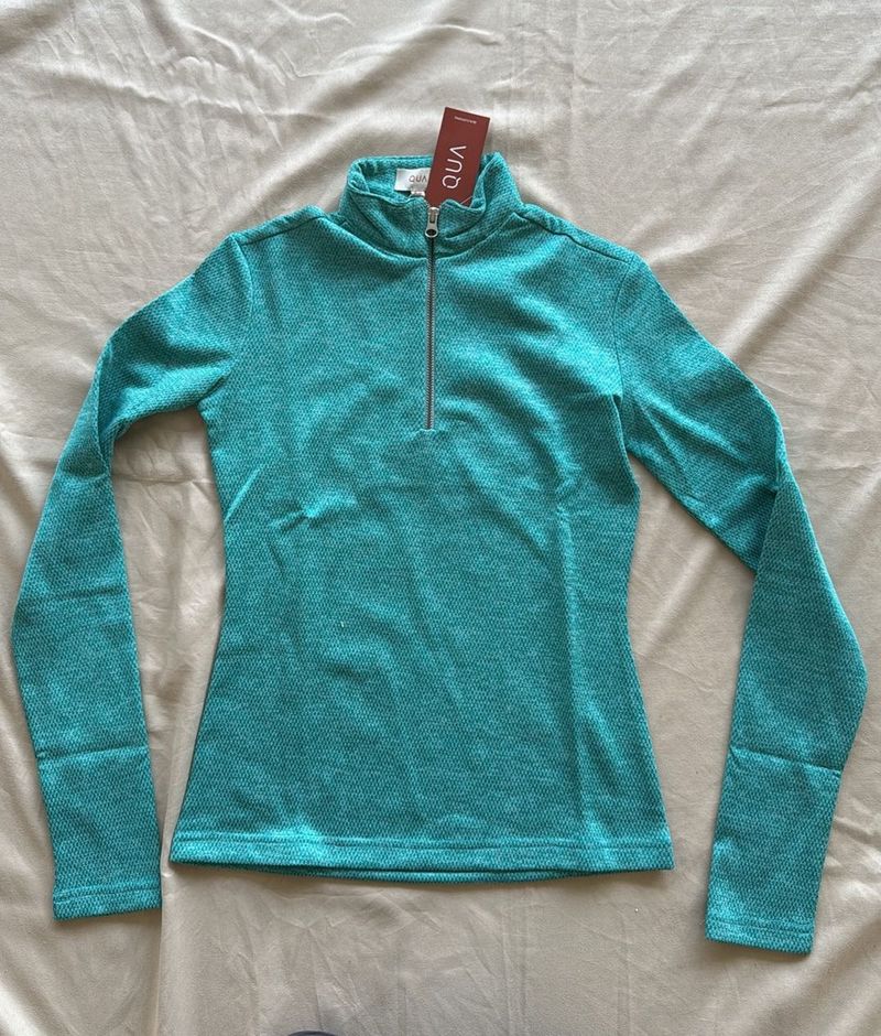 Aqua Polo Sweatshirt