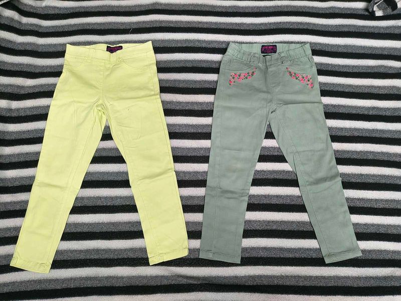 Girls&#39; Strechable Pants -Cute &amp; Comfy! 5-6 yrs old