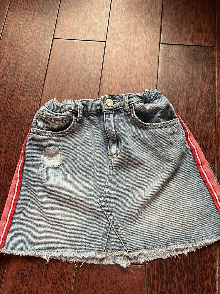 Zara Denim Skirt