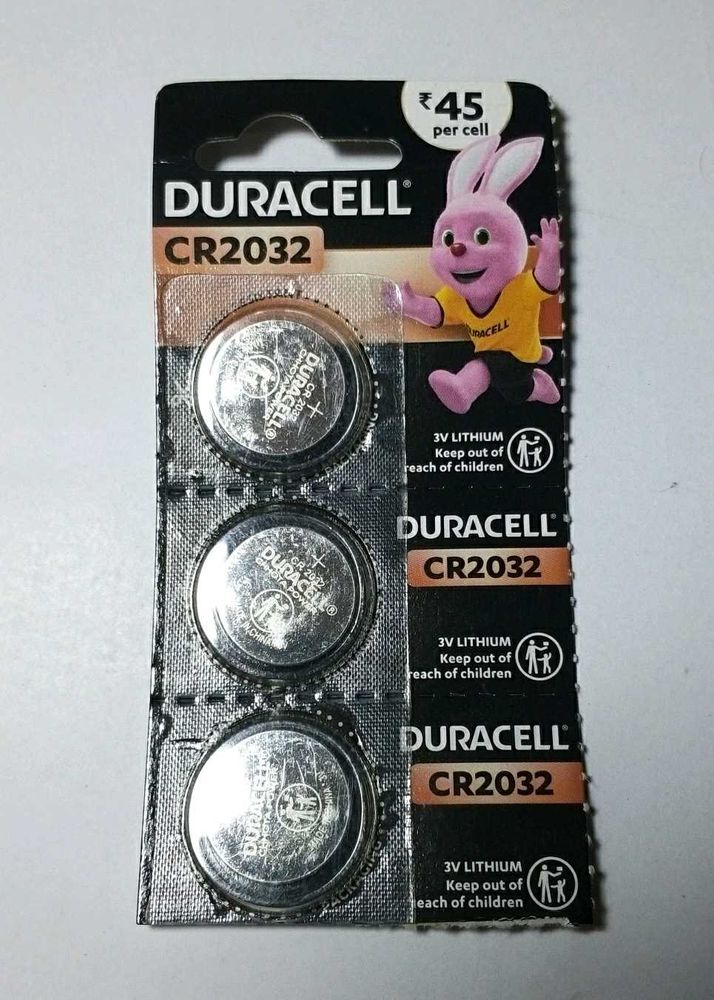 Duracell CR2032 Batteries Pack of 3