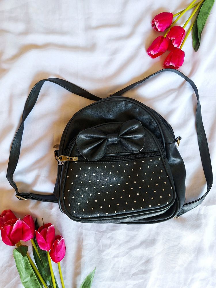 Cute Black Backpack