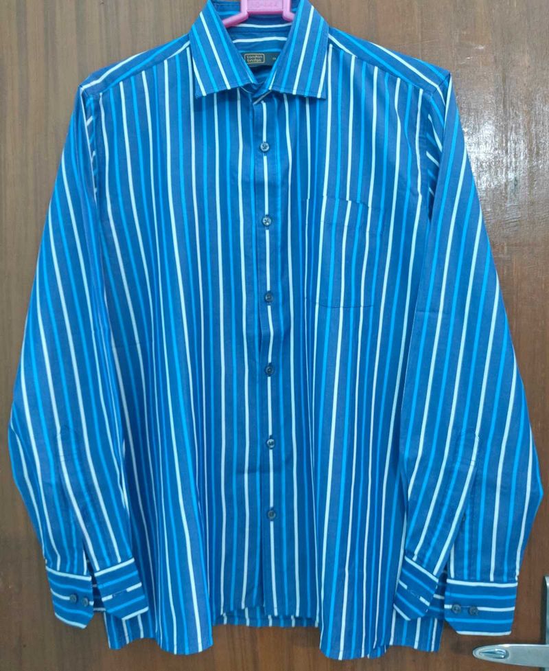 Striped Blue Shirt