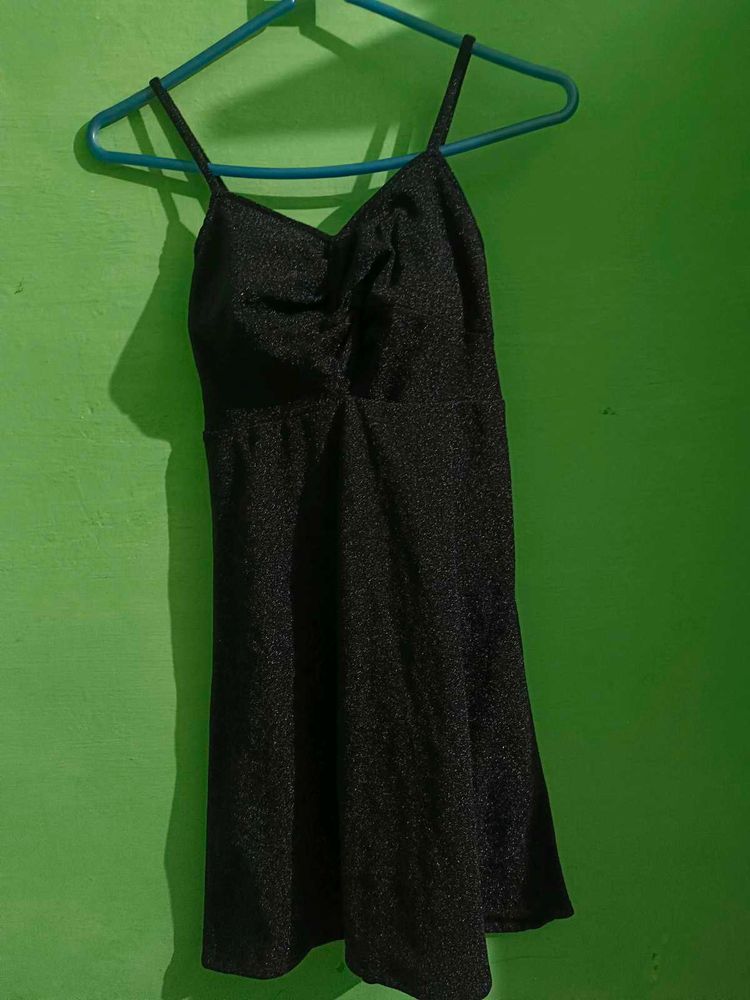 Sparkly dark blue Mini Dress