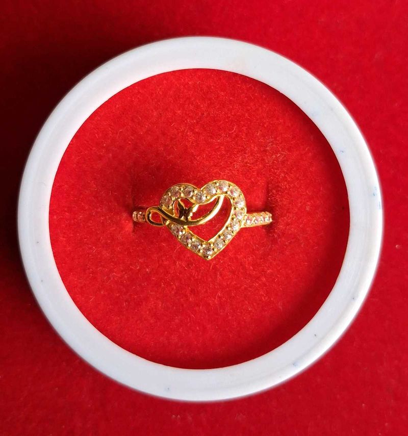 Heart Ring Gold