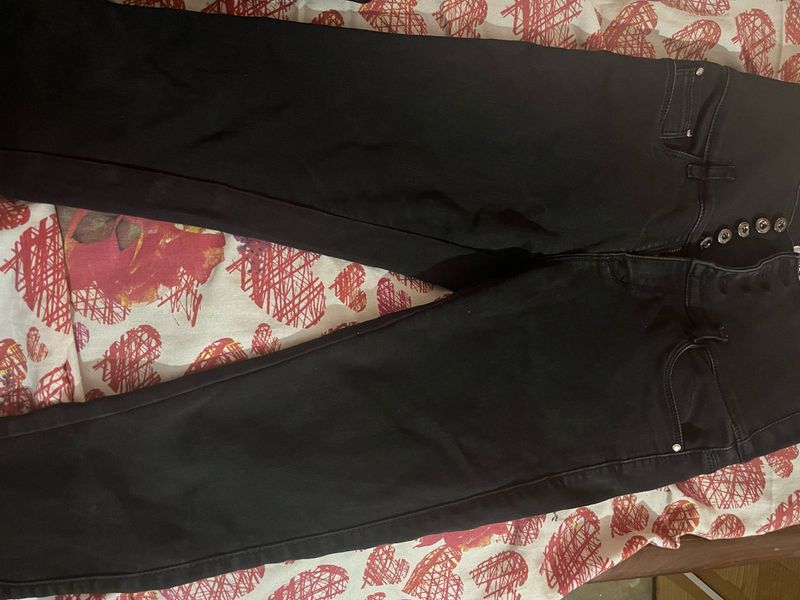 Lotus Black Jeans