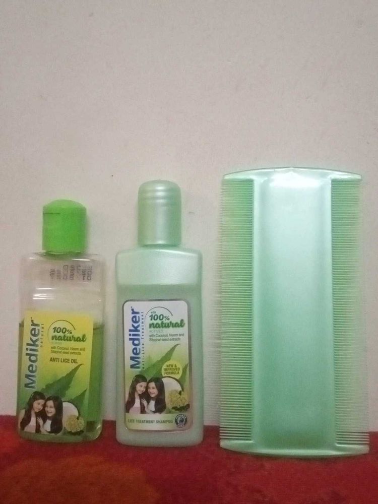 Mediker Anti Lice Treatment Kit (Shampoo Sold)
