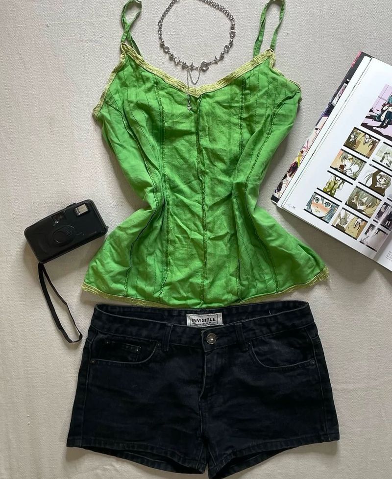 Y2k Lace Cami Top