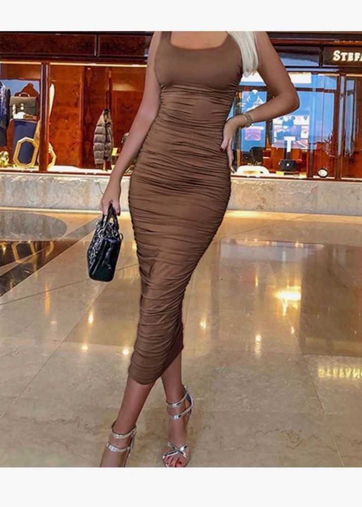 Ruched Bodycon Outfit