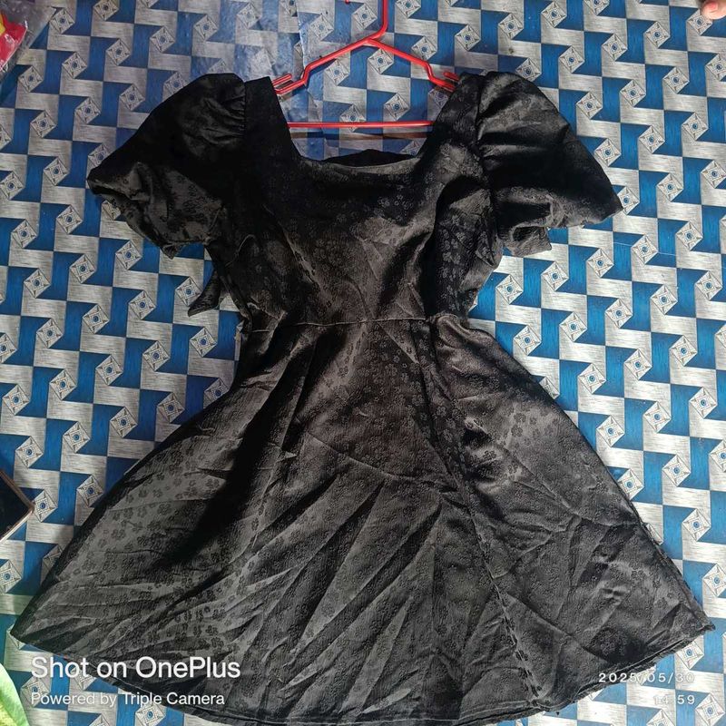 Black Mini Party Dress