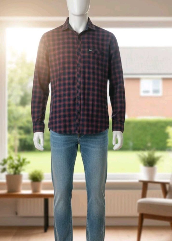 Lee Flannel Shirt - Classic Plaid