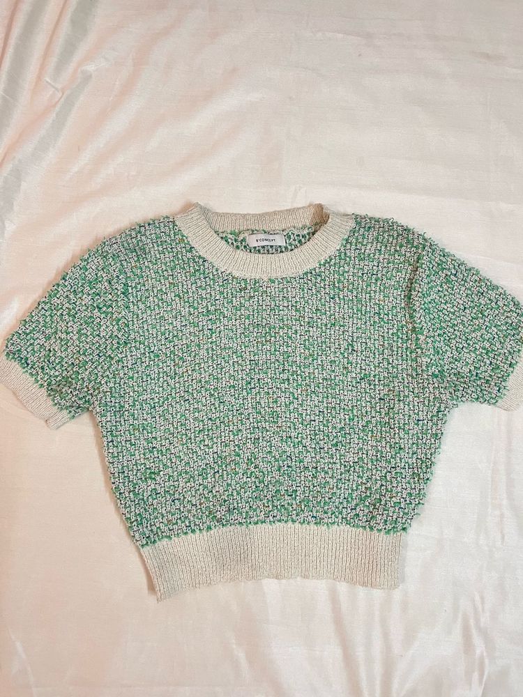 Green Korean Top