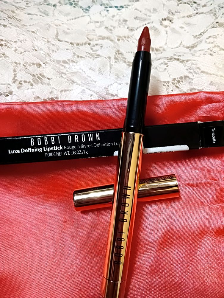 BOBBI BROWN LUXE DEFINING LIPSTICK TERRACOTTA