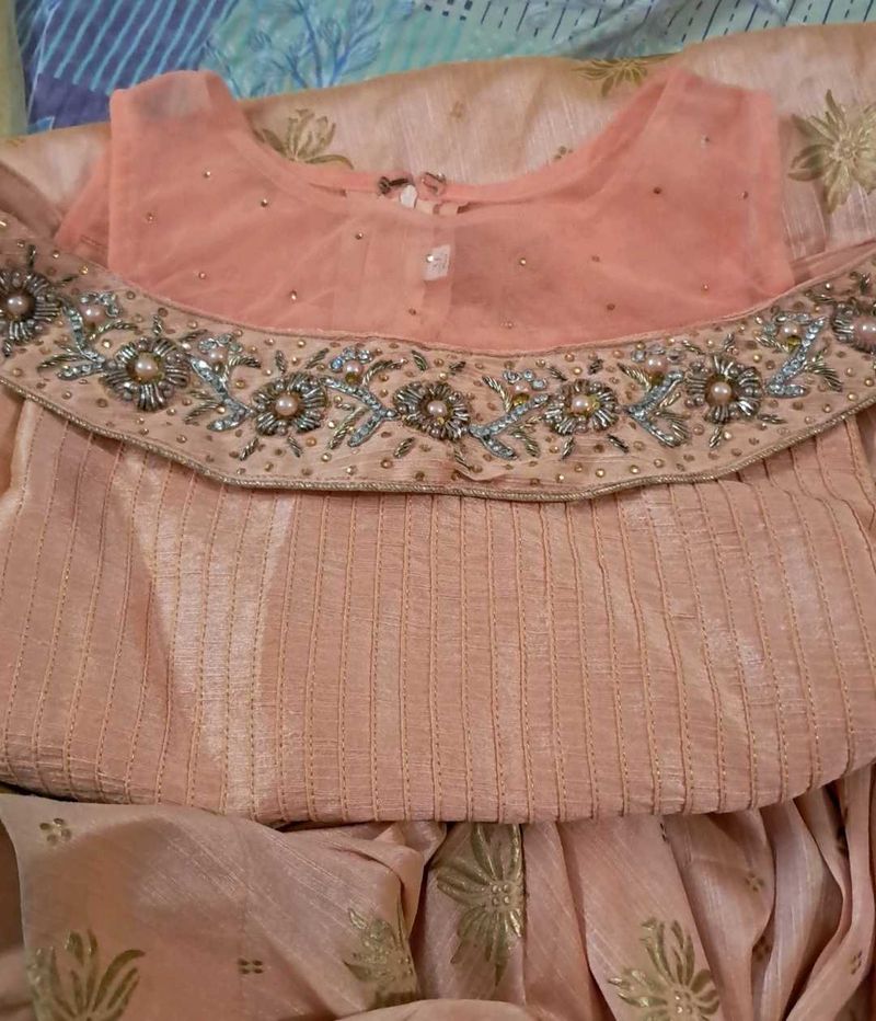 Girls Gown With Bajo Can Attach