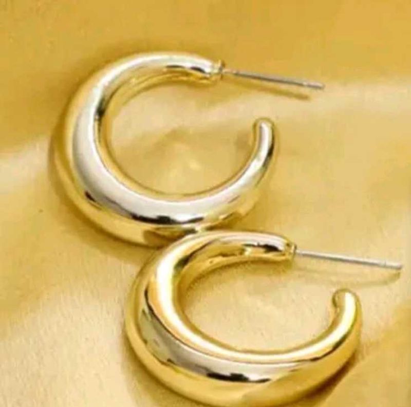 Gold Hoop Earrings