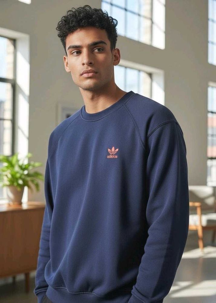Adidas Solid Pullover | Chest 44