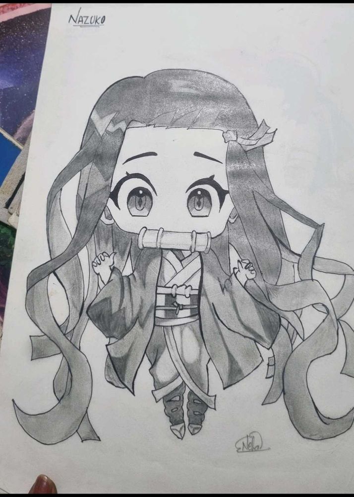 Nezuko Chibi Art