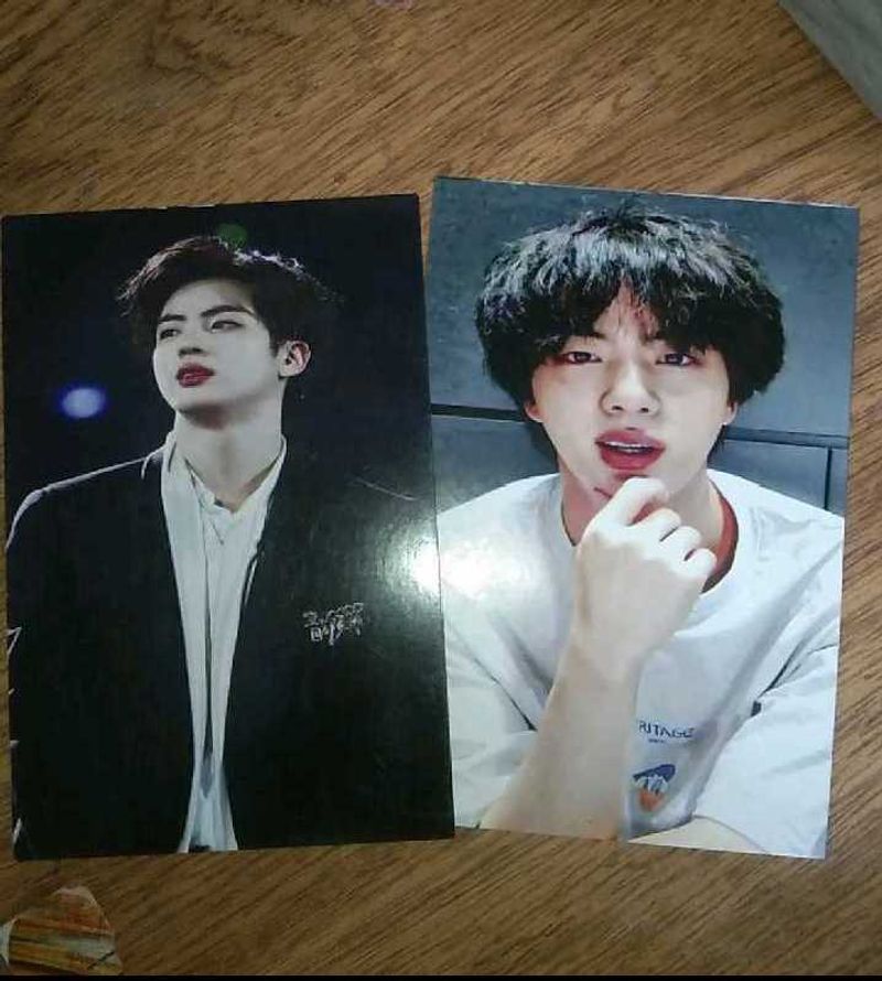 BTS Jin Photocards
