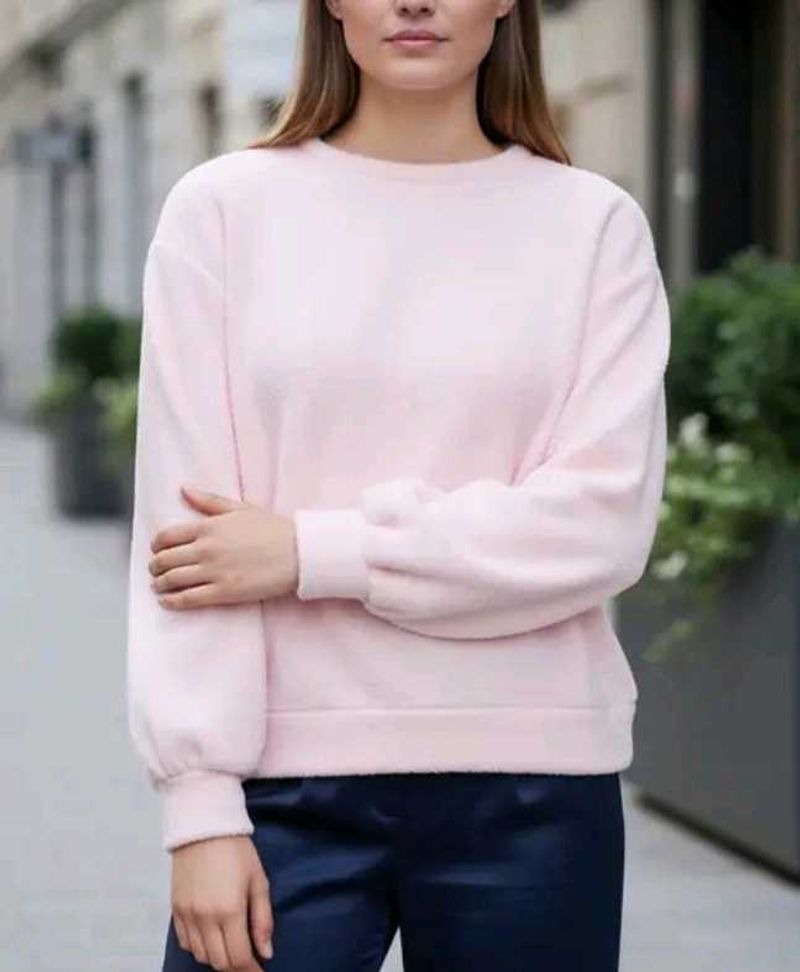 Pink Pullover Sweater