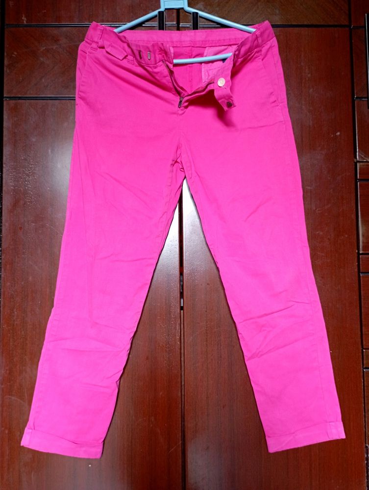 Cottonworld Hot Pink Jeans