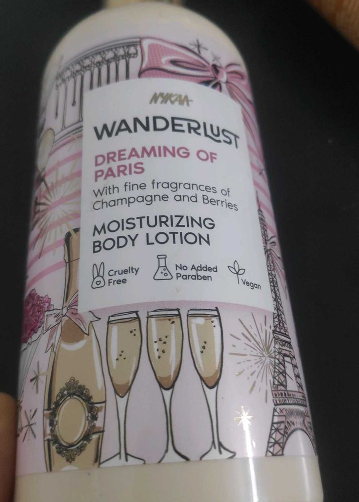 Nykaa Wanderlust Dreaming Of Paris Body Lotion