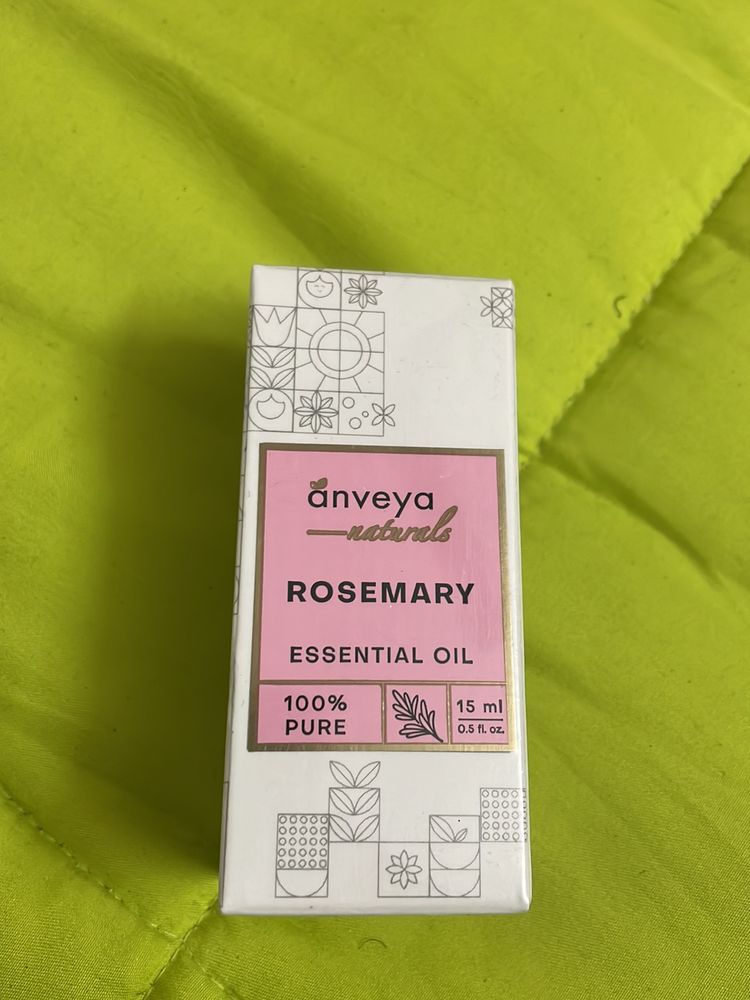 Anveya Naturals By ThriveCo Rosemary Essential Oil