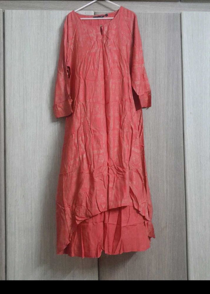 Elegant Coral kurta xl