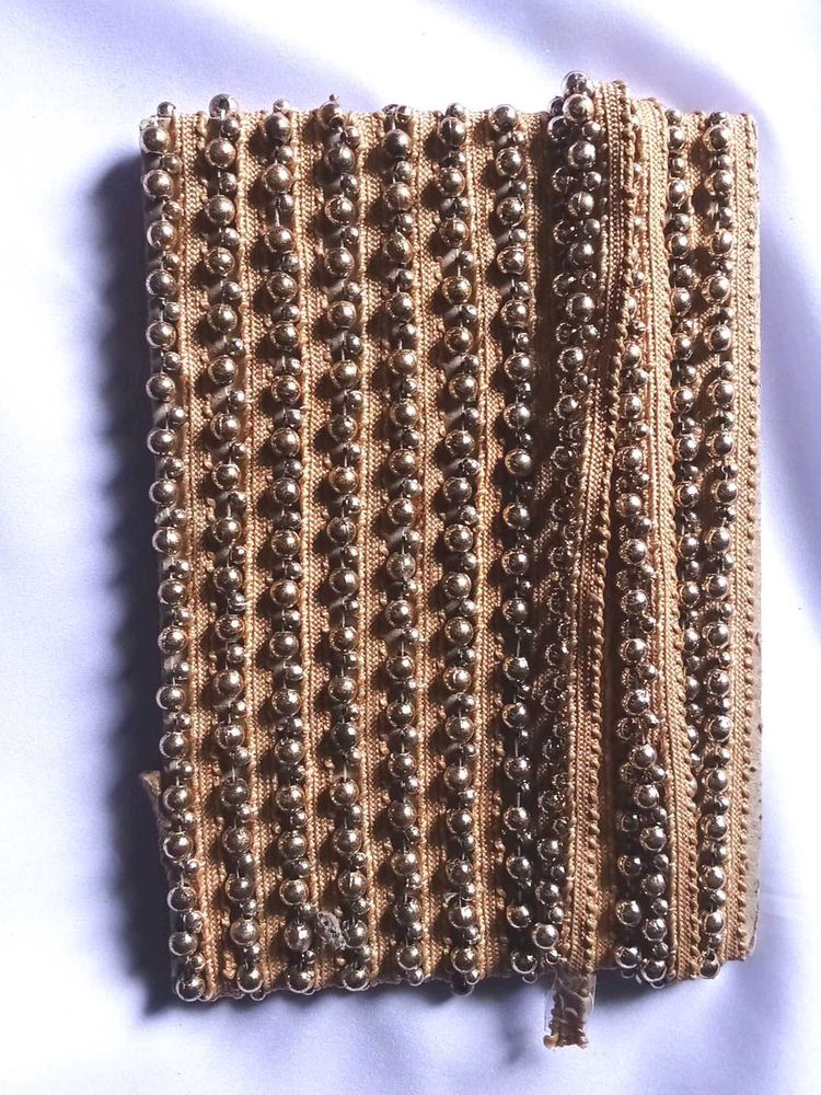 Golden Moti Lace