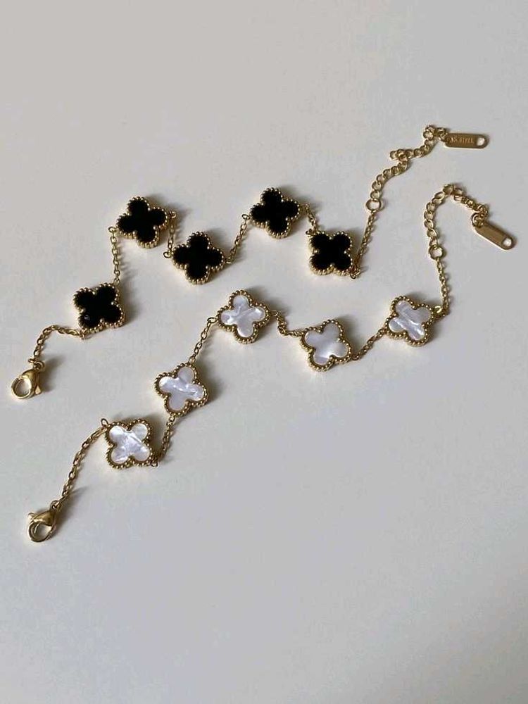 Gold Clover Bracelet