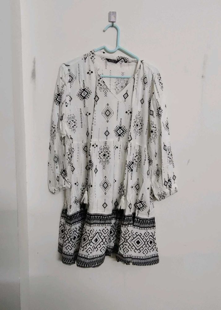 Zudio White Tunic/Dress