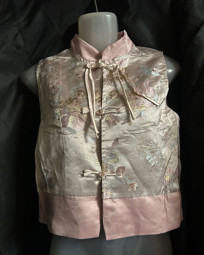 Vintage Floral Vest