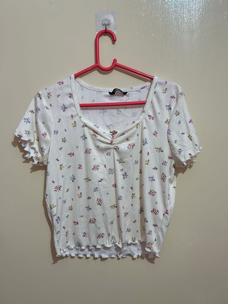 Floral Print Top