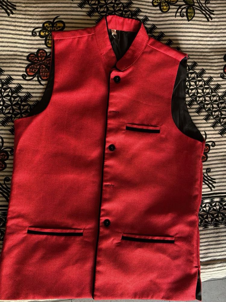 Red Party Vest
