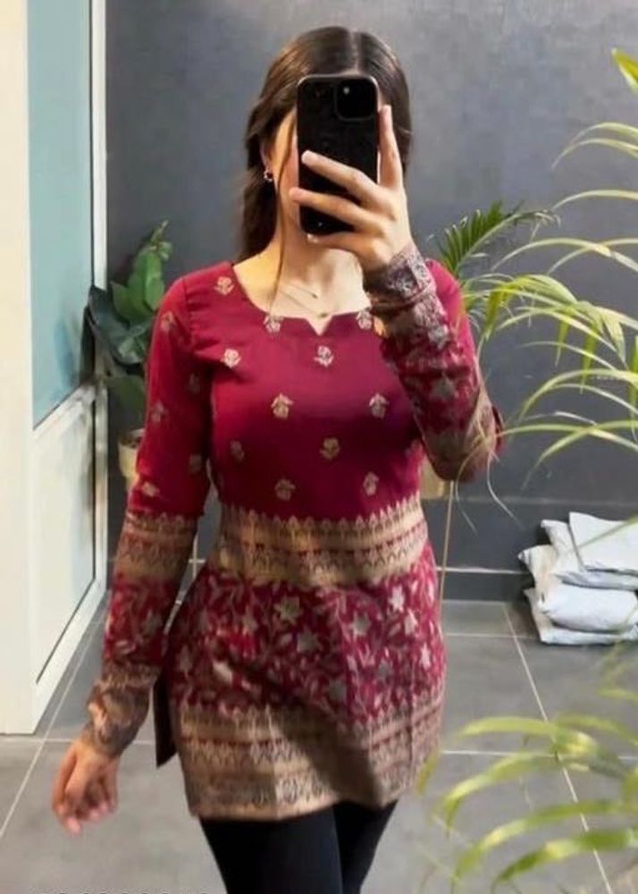 Ethnic Heavy Short Kurti