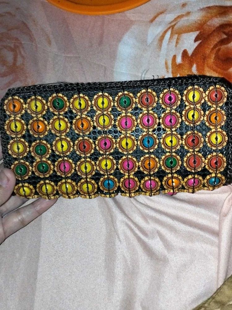 Beaded Evening Clutch...It&#39;s New Not Used