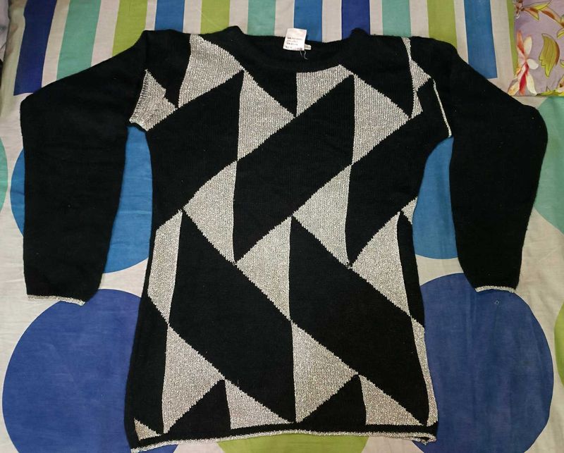Geometric Knit Sweater