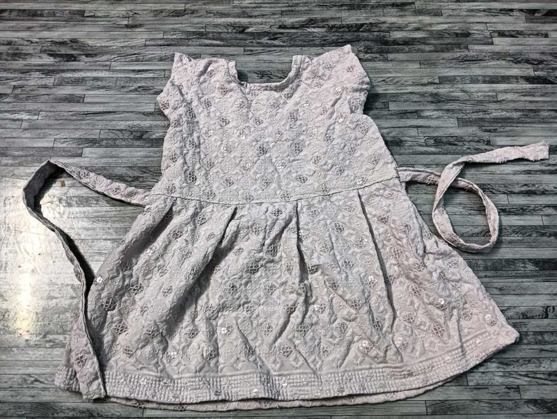 New Cotton Chicken Fabric Frock 💚