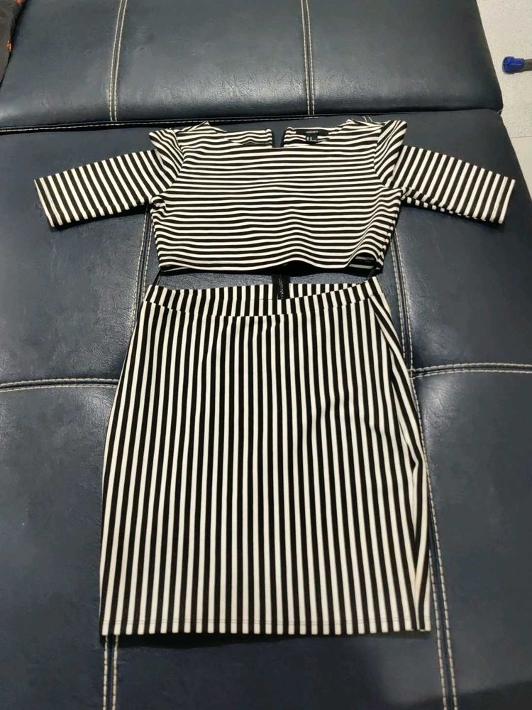 Striped Two-Piece Set