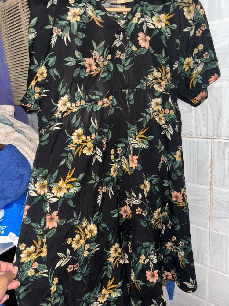 Floral Print Dress